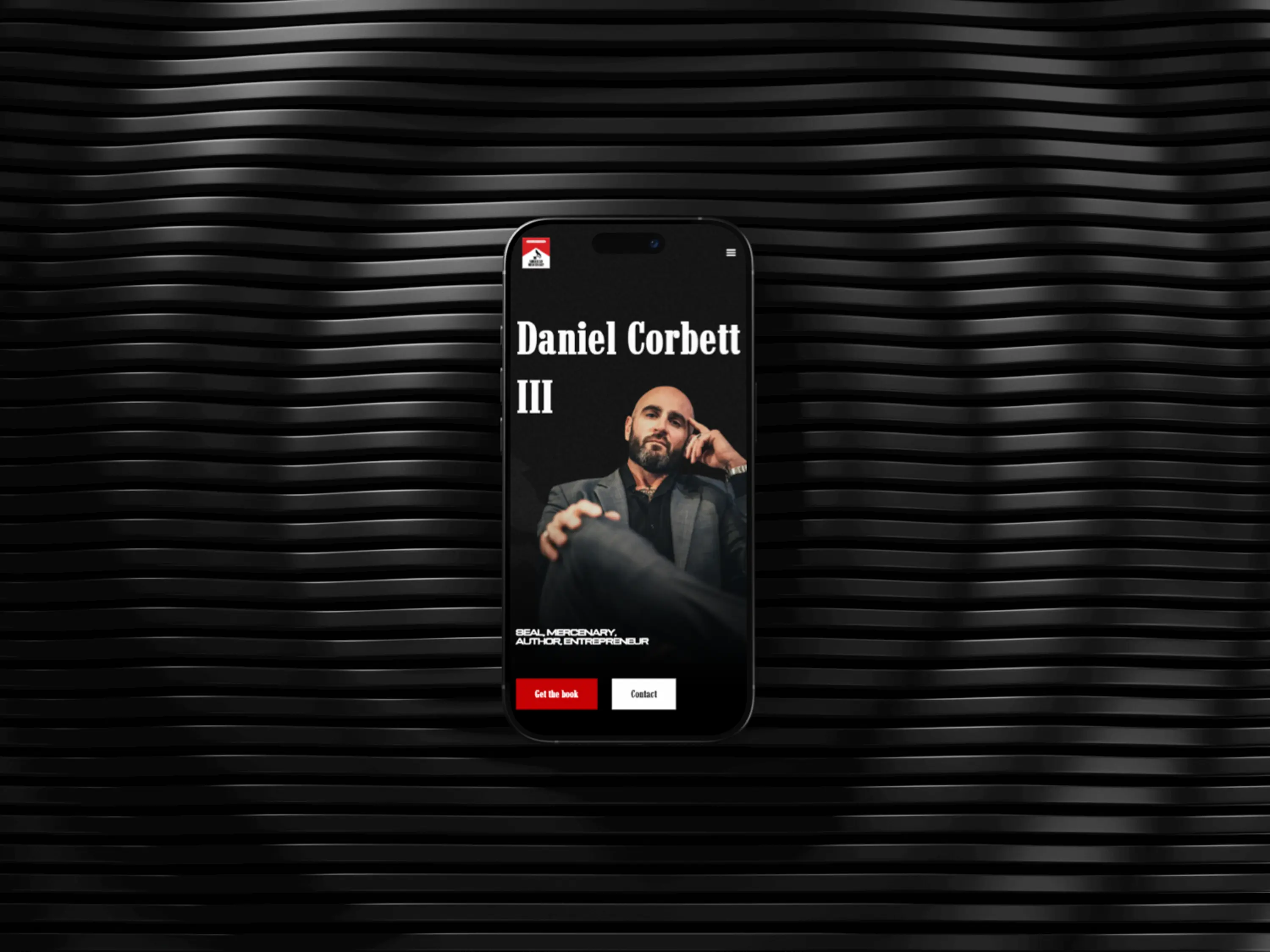 Daniel Corbett mobile view