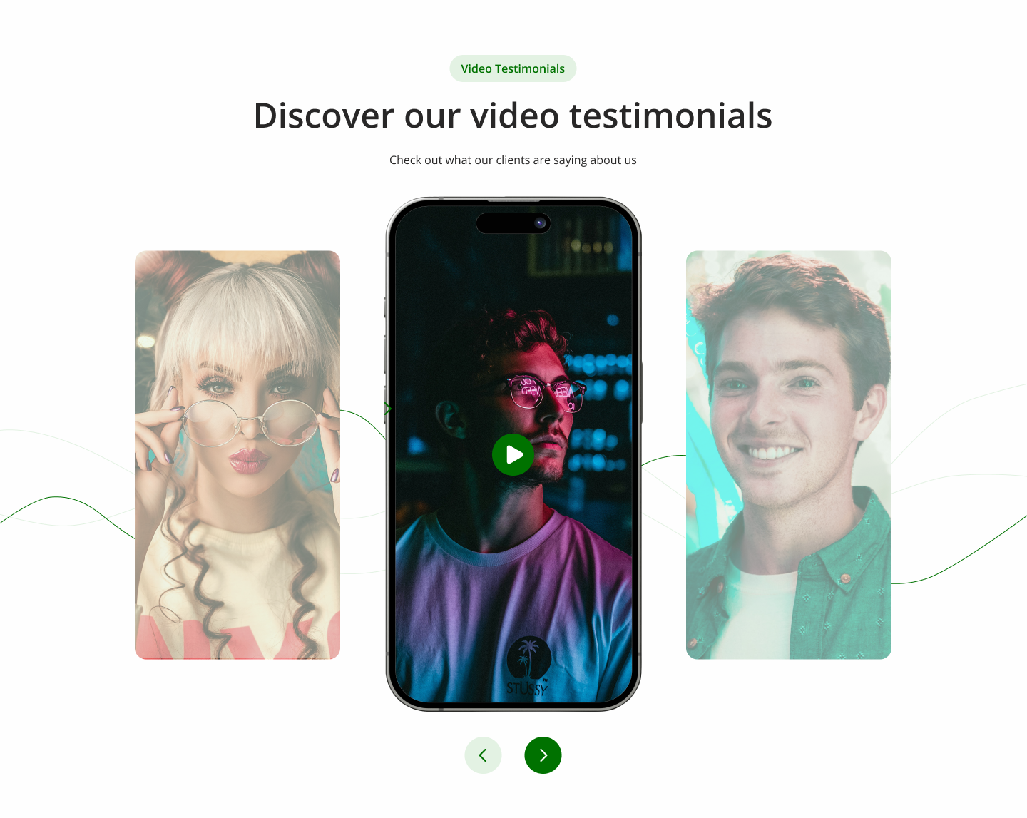 GetPlaylisted testimonials section